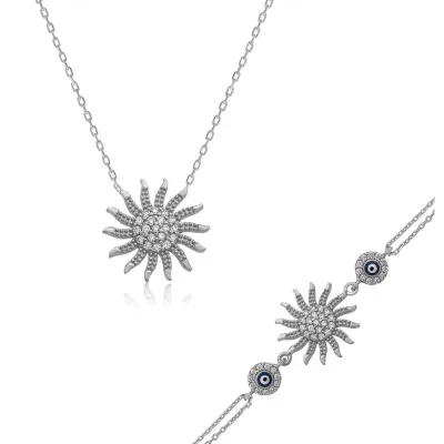 Gümüş Güneş Bayan Set