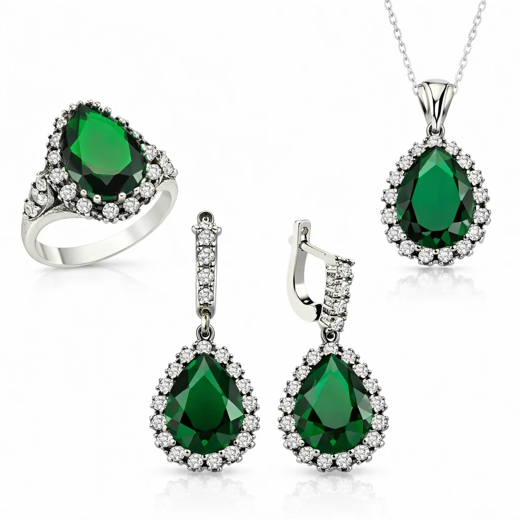 Gümüş Hürrem Sultan Bayan Set görsel 1