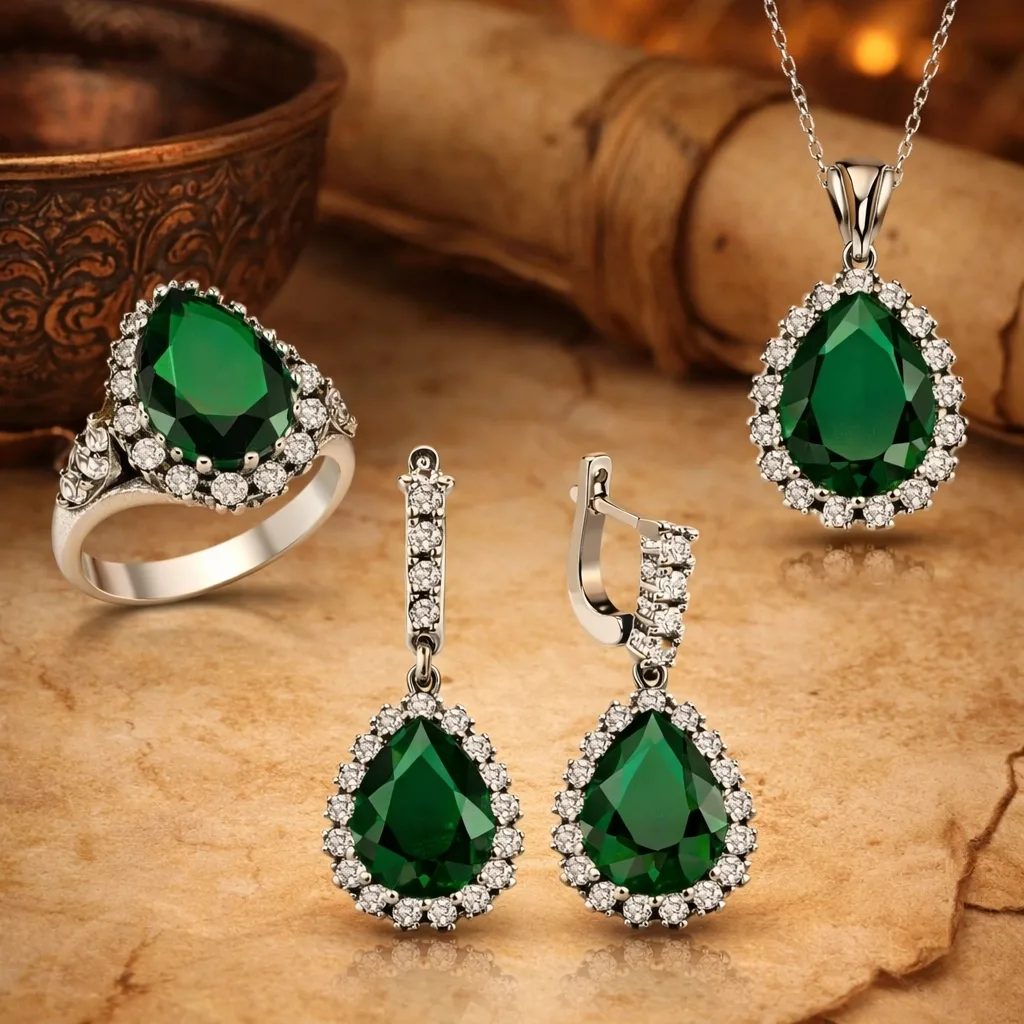 Gümüş Hürrem Sultan Bayan Set görsel 2