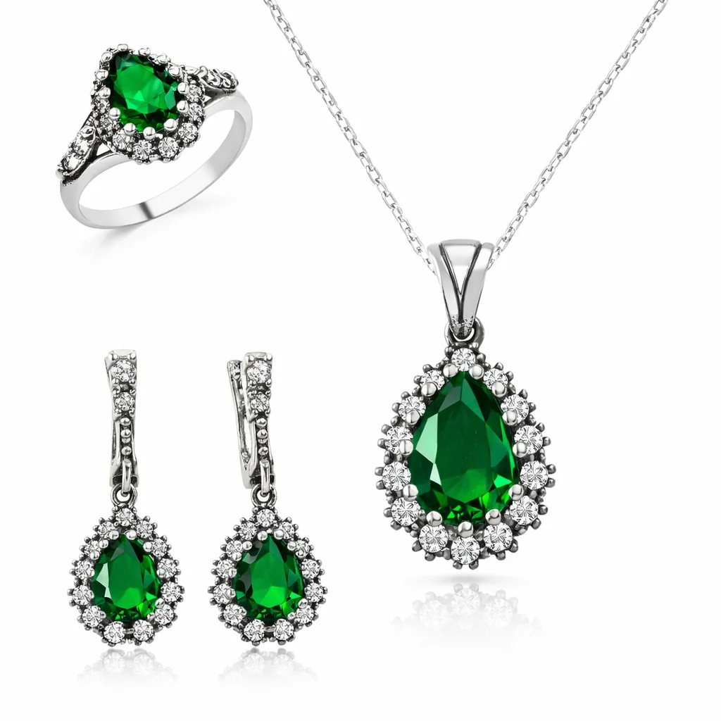 Gümüş Hürrem Sultan Bayan Set görsel 1