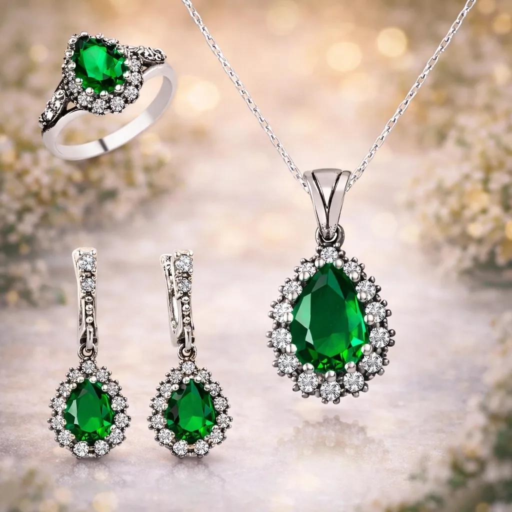 Gümüş Hürrem Sultan Bayan Set görsel 2